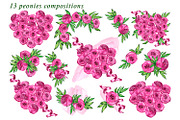Hand Drawn Love Heart Bow Bundle, a Decorative Illustration by Fresh art by Larysa (Thumbnail 8 of 13)