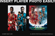 5 Football Poster Templates, a Flyer Template by Bornx Design (Thumbnail 7 of 8)