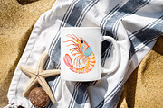 Seashell Illustration Clipart Set, an Illustration by Libby Wishes (Thumbnail 5 of 8)