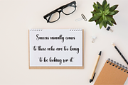 Monday | Script Font, a Handwritten Font by Scratchones (Thumbnail 2 of 8)