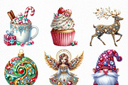 Rhinestone Christmas Sublimation, an Illustration by Craft Nest (Thumbnail 3 of 6)