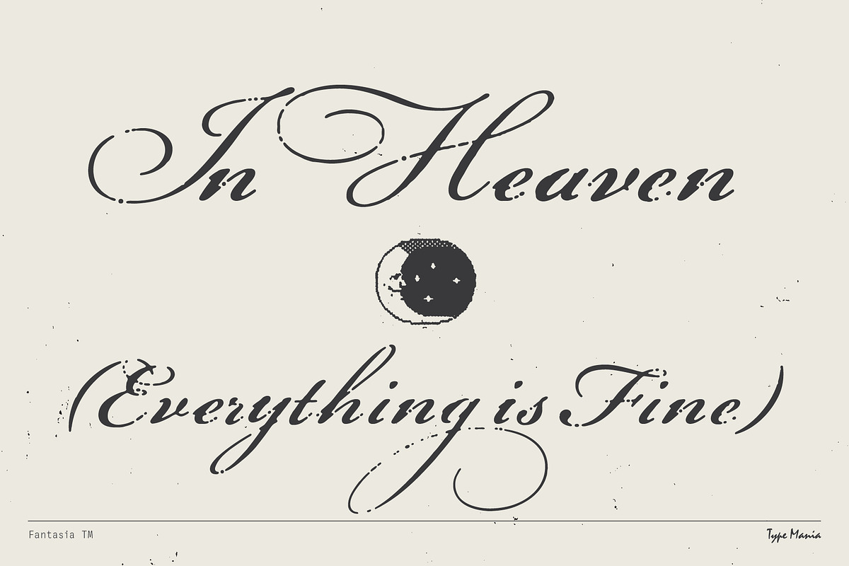 Fantasia TM – Dreamy Script, a Font by Type Mania (Photo 9 of 12)