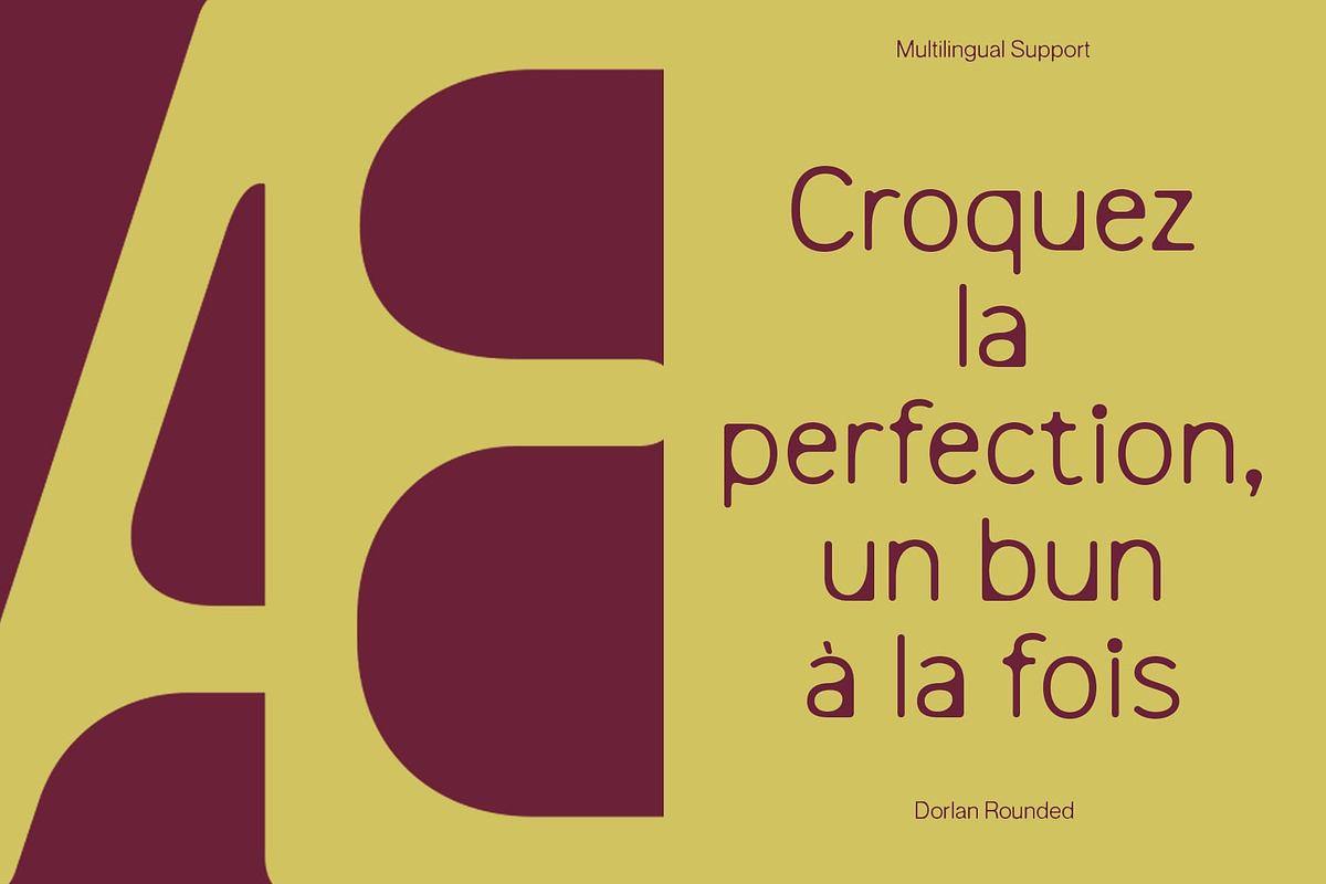 Dorlan Rounded, a Sans Serif Font by Craft Supply Co. (Photo 4 of 8)