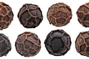 Peppercorn, black pepper isolated, a Food & Drink Photo by Max Lashcheuski