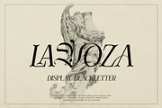 Lavoza typeface, a Blackletter Font by alit design (Thumbnail 1 of 15)