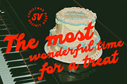 Velvet Advent Christmas Bold Script, a Script Font by Struvictory.art (Thumbnail 3 of 9)