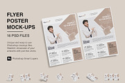 A4 Flyer Poster Mockup Bundles, a Flyer Template by Graphic Aesthetic (Thumbnail 1 of 22)