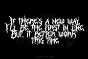 Heartless - Premium Death Metal, a Blackletter Font by Blackmetalfont (Thumbnail 4 of 8)
