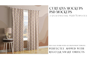 Curtains & Lampshade Mockups