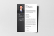 Modern Professional Resume CV Design, a Resume Template by PixelStudio (Thumbnail 4 of 4)