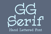 GG Serif Font, a Script Font by GG Design (Thumbnail 1 of 10)