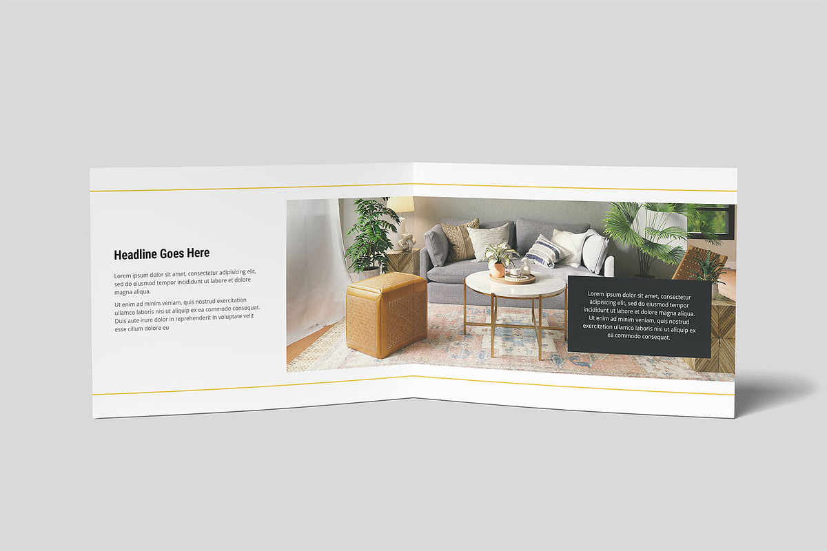 A4 Landscape Catalog Brochure Mockup, an Advertising Mockup by Compositing Studio (Photo 10 of 20)
