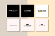 50 INSPIRING INSTAGRAM QUOTES, a Social Media Template by RB Boutique (Thumbnail 9 of 10)