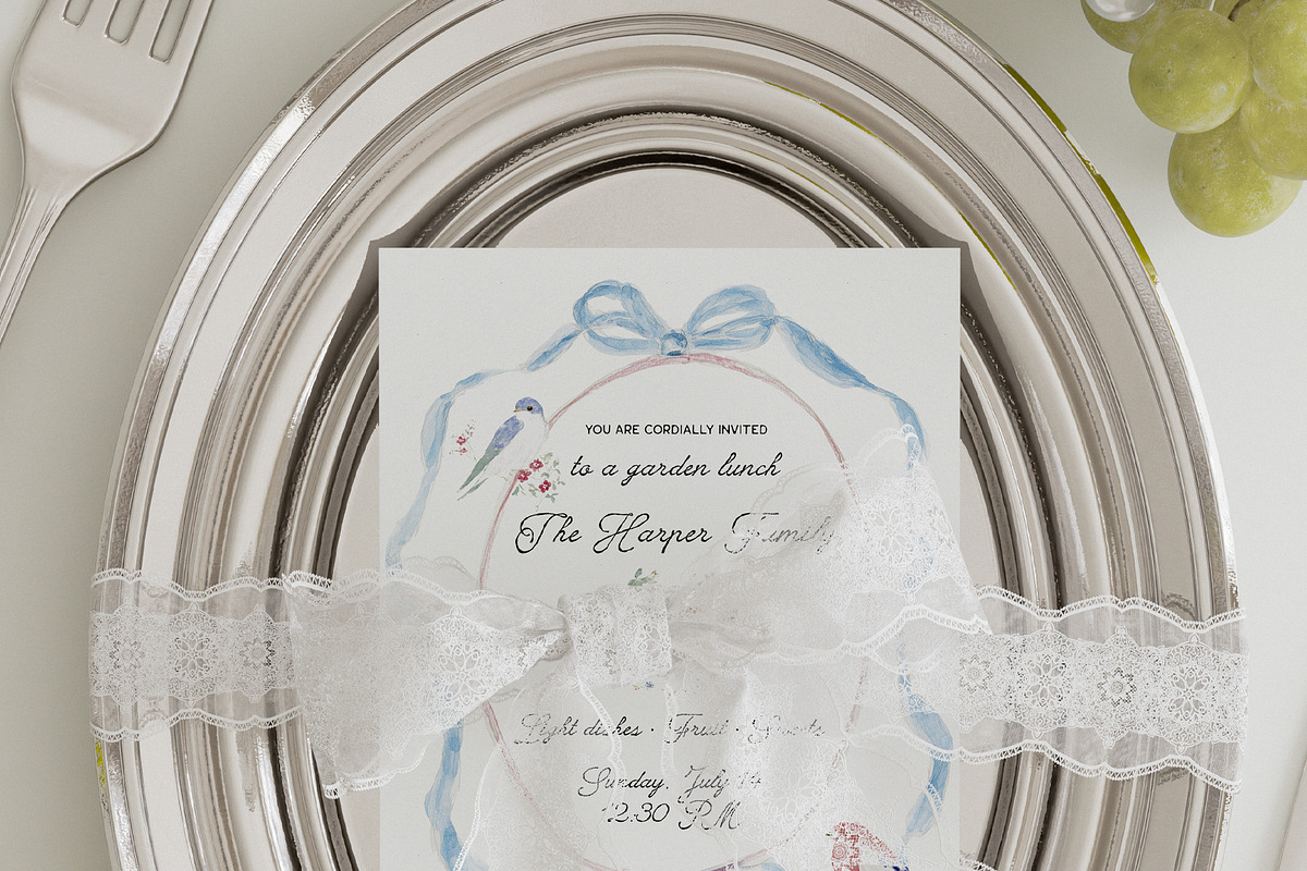 Heirloom Garden: watercolor clipart, a Decorative Illustration by Purple (Photo 7 of 9)