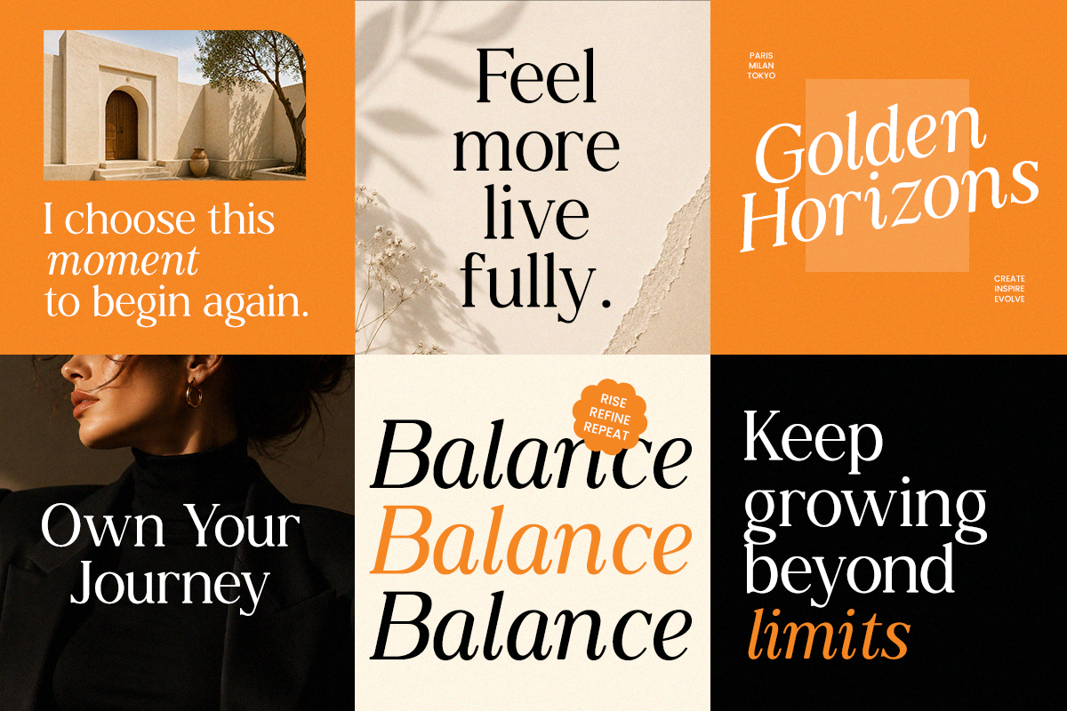 Giteral - Stylish Editorial Serif, a Serif Font by RagamKata (Photo 3 of 10)