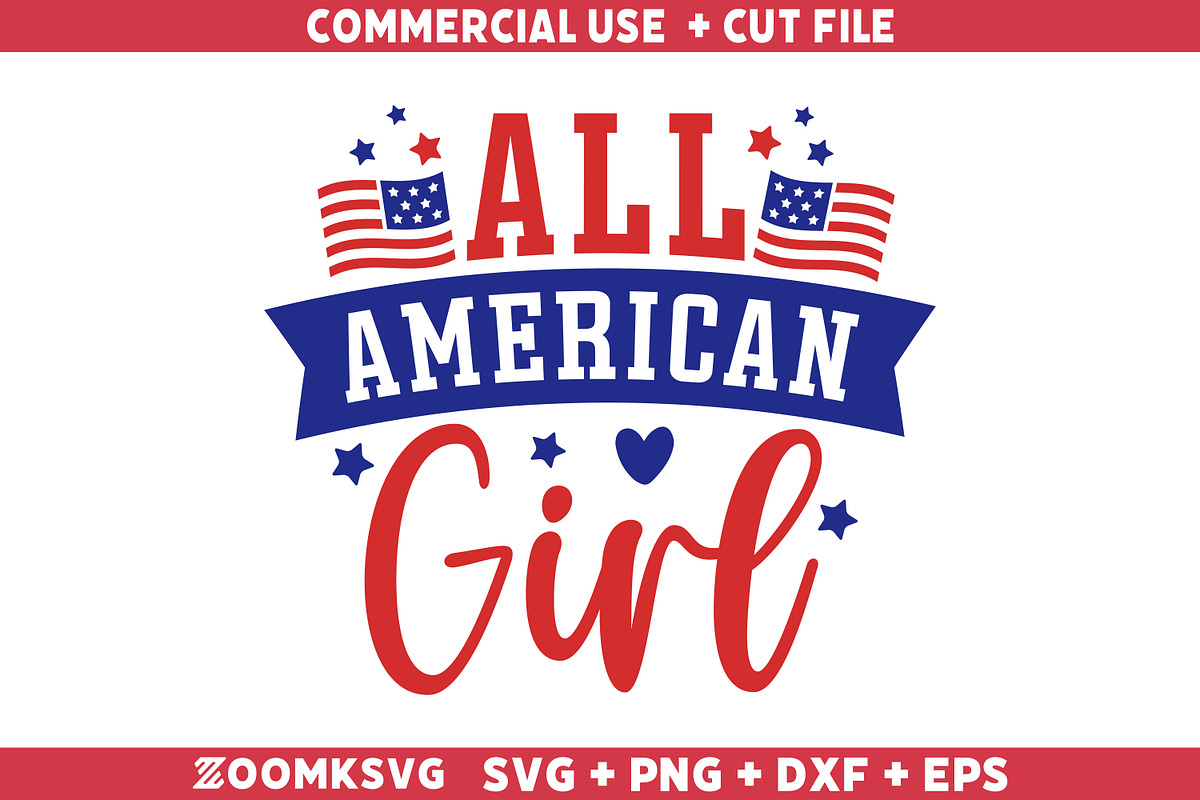American SVG Bundle, USA SVG Bundle, an Illustration by ZoomkSVG (Photo 7 of 39)