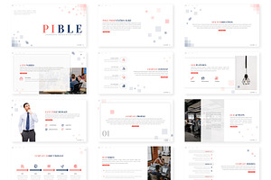 Pible - Powerpoint Template