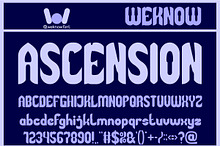 Ascension font