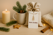 Nordic Christmas Tags Printable, a Card Template by KimitahDesign (Thumbnail 3 of 4)