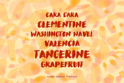 Blood Orange Brush Font, a Script Font by Eva Black Design (Thumbnail 3 of 4)