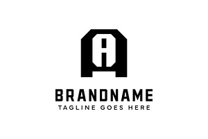 Letters AA Monogram Logo, a Branding & Logo Template by Pray Art Design Studio
