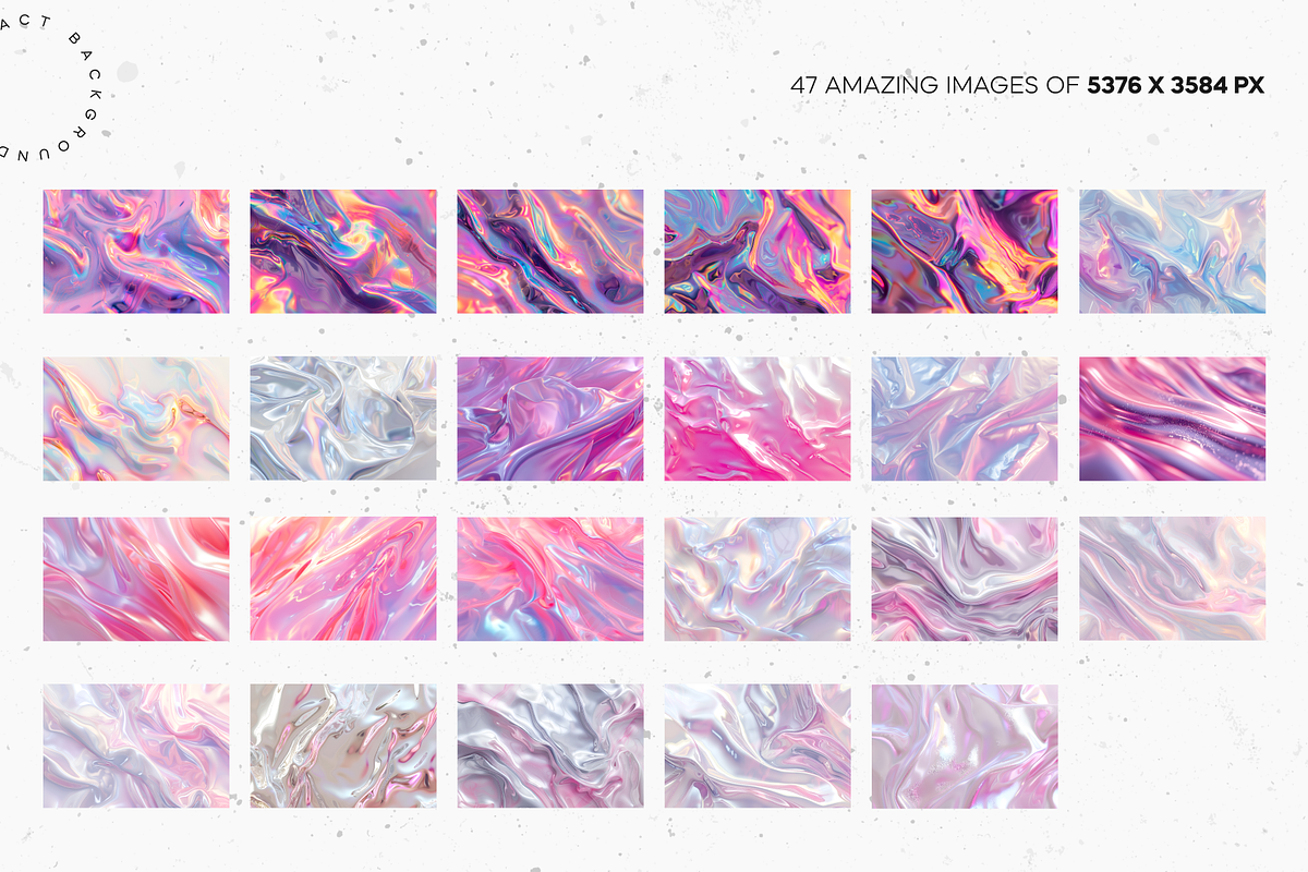 Amazing Holographic Textures, a Background Graphic by Lumeno (Photo 3 of 5)
