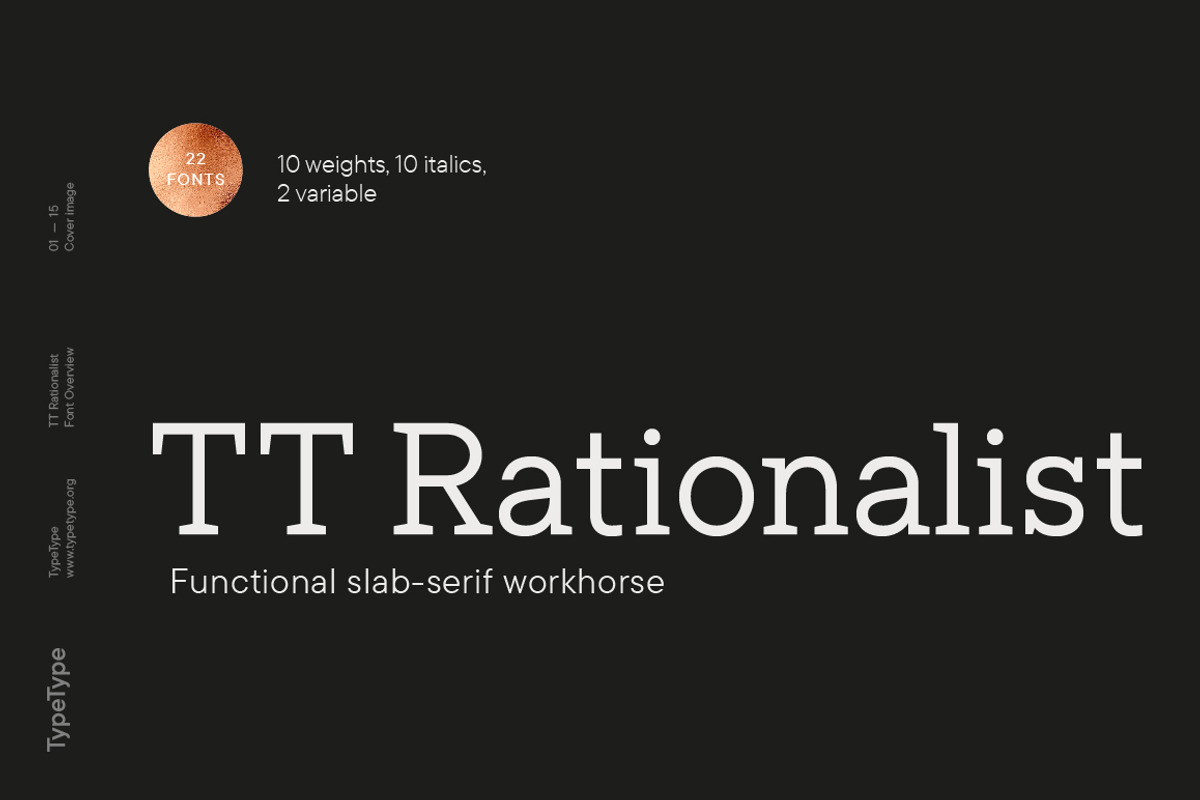 TT Rationalist, a Slab Serif Font by TypeType (Photo 1 of 15)