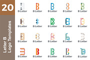 20 Logo Letter B Templates Bundle, a Branding & Logo Template by Friendesigns (Thumbnail 1 of 21)
