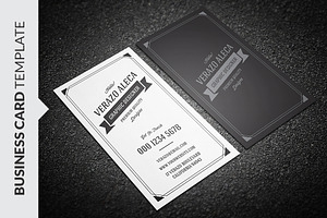 Retro Vintage Business Card Template