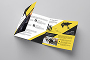 Corporate Square Trifold Brochure, a Brochure Template by retrographix (Thumbnail 5 of 7)