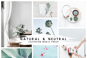 Natural Lightroom Mobile Preset, an Action Add-On by Lux Light (Thumbnail 6 of 28)
