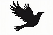 Bird Silhouette design bundle, an Illustration by abu67222 (Thumbnail 6 of 13)