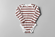 Baby Bodysuit Mock-up 2, a Shirt Mockup by Yogurt86 (Thumbnail 4 of 11)