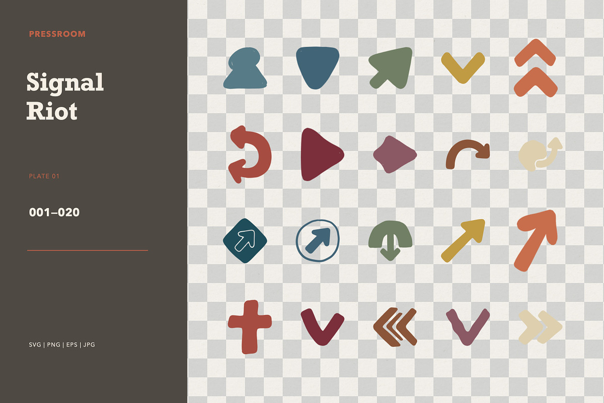 100 Hand Drawn Arrow Shapes, a Decorative Illustration by designvectx (Photo 4 of 8)