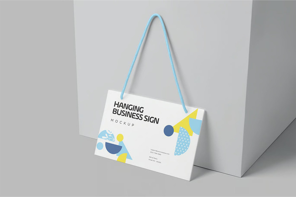 Business Signage Mockup, an Advertising Mockup by megostudi0 (Photo 5 of 6)