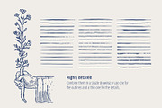50 Authentic Etching Brushes, a Brush Add-On by The Old Type Foundry (Thumbnail 3 of 5)