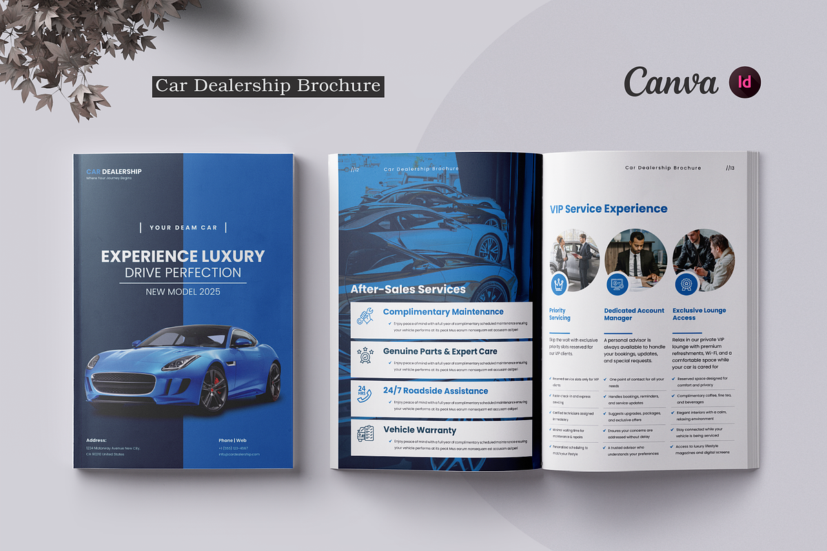 Car Dealership Brochure, a Brochure Template by ArtisticLand (Photo 1 of 10)