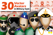30 Military Avatars., an Icon by Adamskyistudio (Thumbnail 1 of 2)