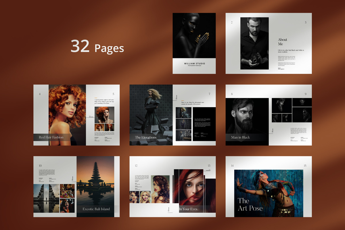 Photography Portfolio, a Brochure Template by adekfotografia (Photo 12 of 13)