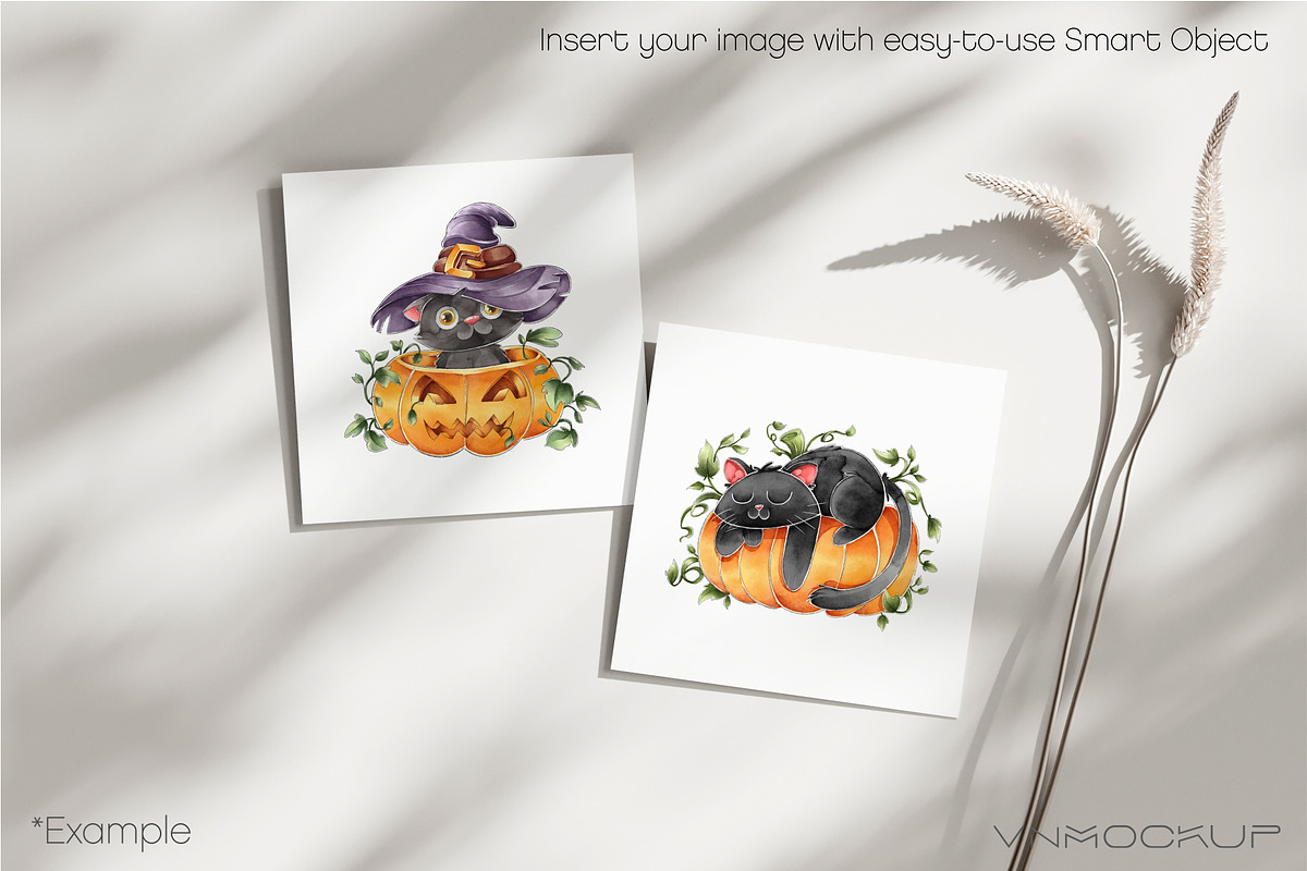 Card Mockup Bundle PSD JPG, a Print Template by VNmockup (Photo 2 of 8)