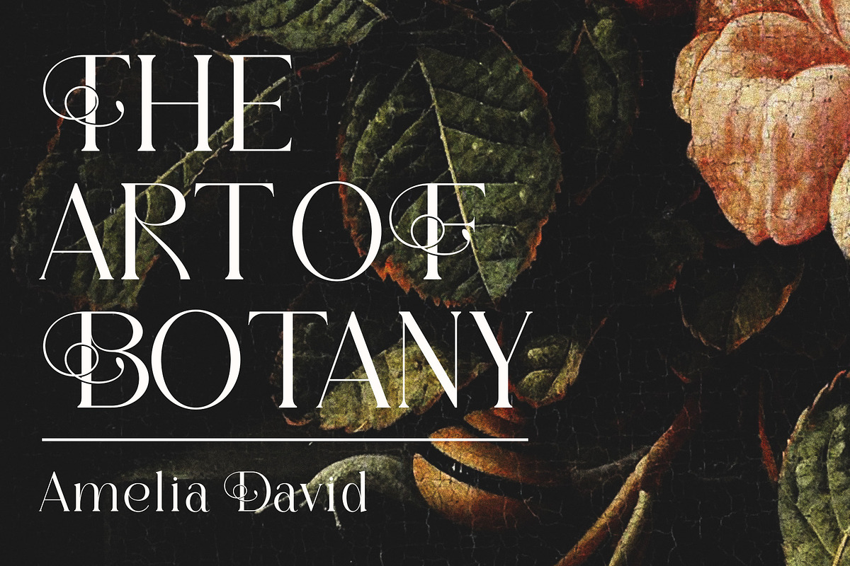 Florality - Modern Serif Font, a Serif Font by Almeera Std (Photo 2 of 5)