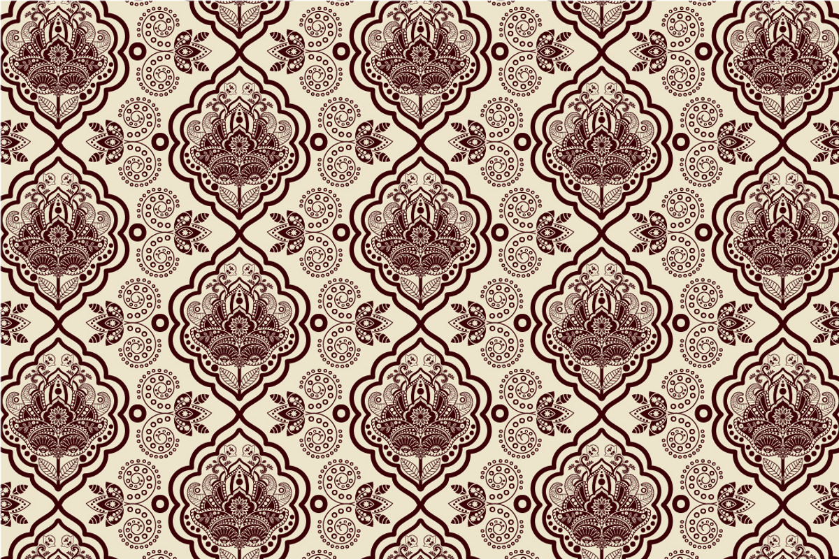4 Vector Indian Patterns, a Pattern Graphic by Sunny_Lion (Photo 2 of 4)