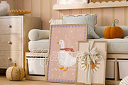 HYGGE PUMPKIN | frame mockup nursery, a Household Mockup by Stykke Studio (Thumbnail 1 of 10)