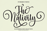 The Nativity | Script Font, a Script Font by Scratchones (Thumbnail 1 of 6)