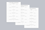Event Planner Pages Set V-20, a Stationery Template by shahsoft (Thumbnail 2 of 3)