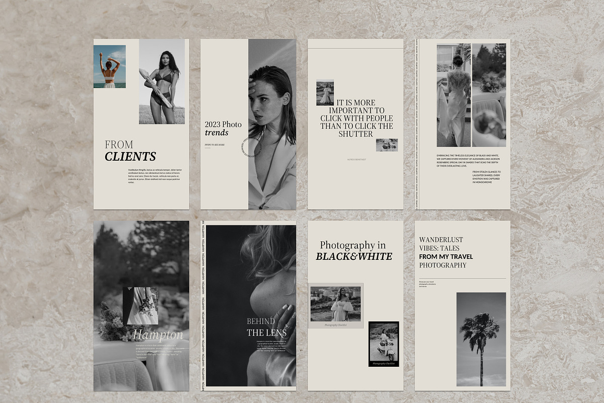Hampton | Canva SocialMedia Template, a Social Media Template by Lavinia Visuals (Photo 3 of 10)