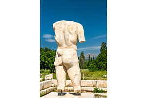 Male torso statue at aphrodisias in stock photo containing turkey and, an Architecture Photo by Leonid Andronov