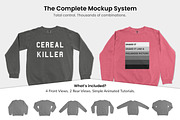 Comfort Colors 1566 Mockups, a Hoody Mockup by Photific (Thumbnail 5 of 6)