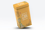 Metal Tin Can Mock-Up, a Product Mockup by Hubzway (Thumbnail 2 of 6)
