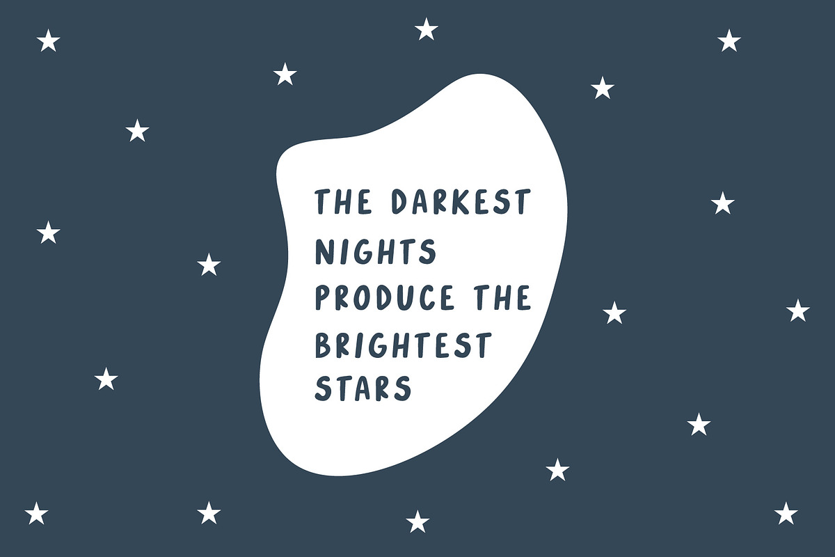 Modern Bold Handwritten Font, a Sans Serif Font by Forth and Wild (Photo 6 of 7)